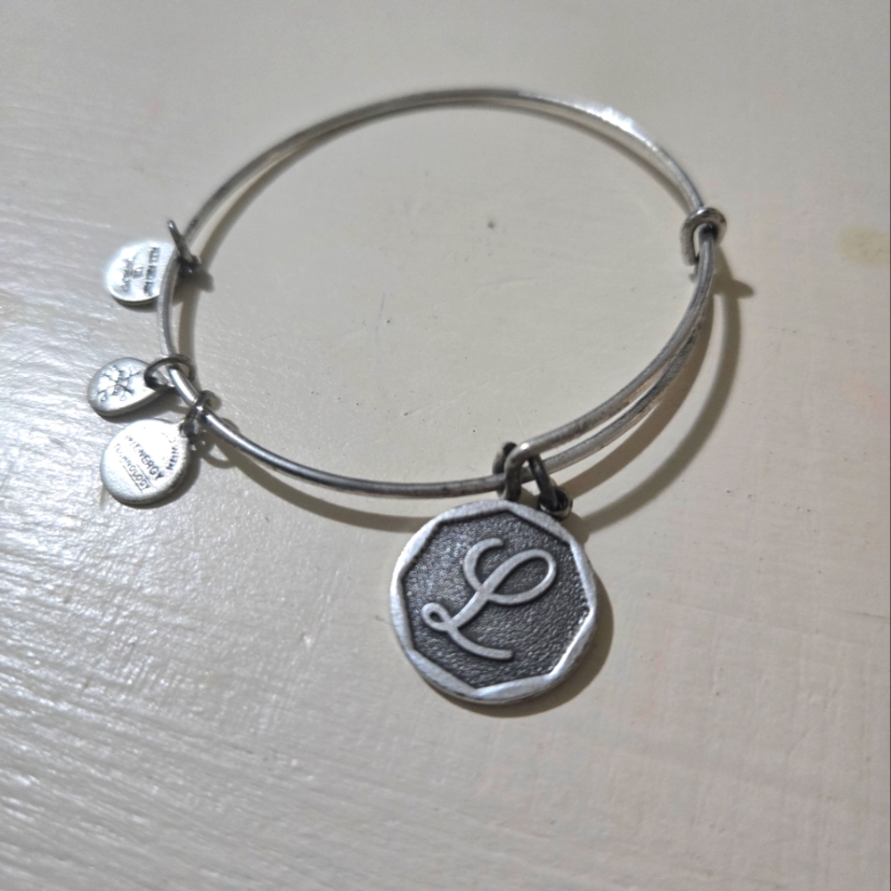 Alex and Ani Bracelet - L Charm